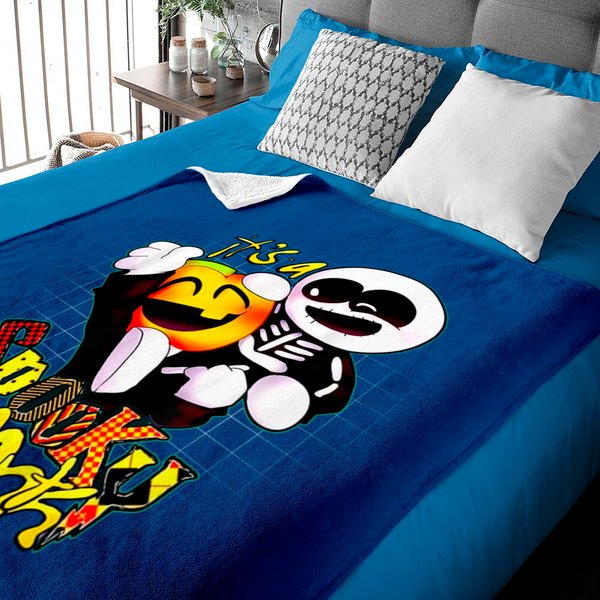 It's A Spooky Month Sand Pump Baby Blanket-image