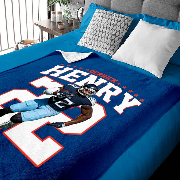 Derrick Henry 22 Tennesese Titan Baby Blanket