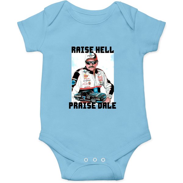 Raise Hell, Praise Dale Onesies-image