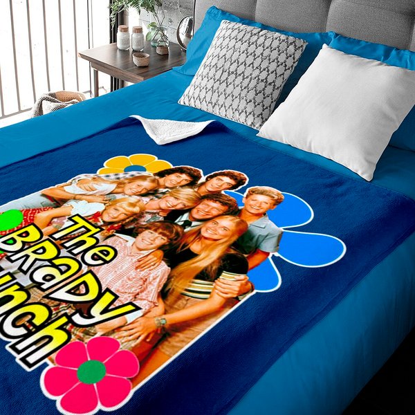 The Brady Bunch Baby Blanketthe Brady Bunch Classic Baby Blankets