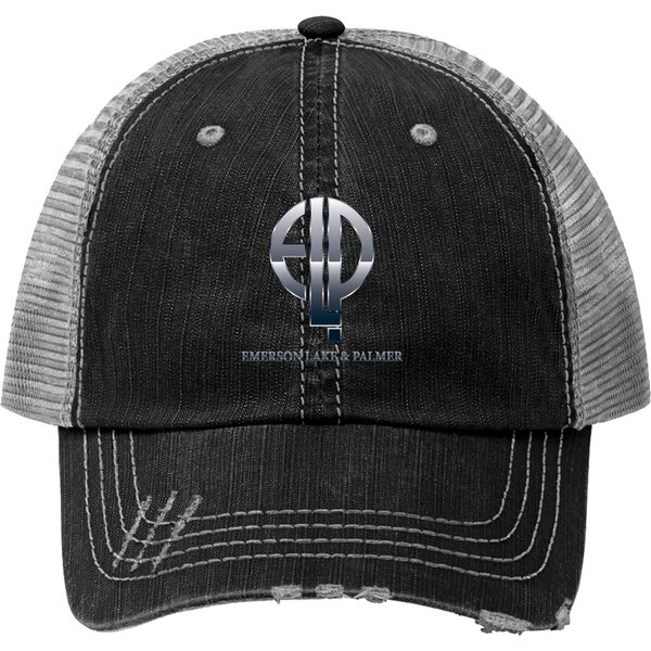 Emerson Lake &Amp; Palmer - Emerson Lake And Palmer - Print Trucker Hats-image
