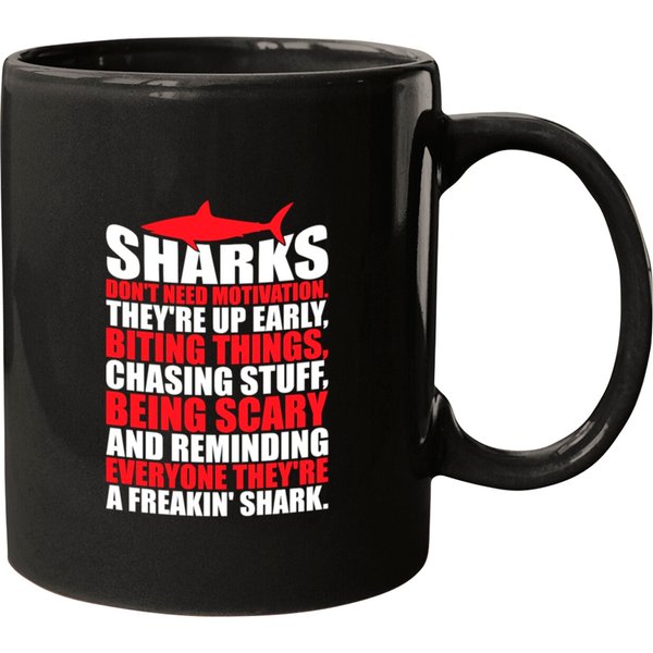 Be A Shark Mugs-image