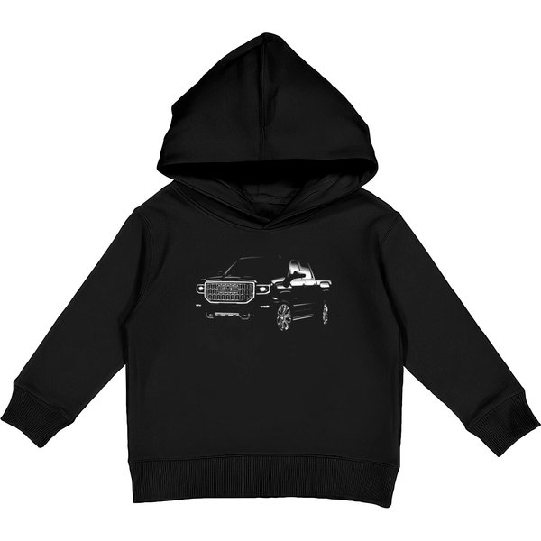 Gmc Truck Kids Pullover Hoodie - Gmc Sierra Denali Design