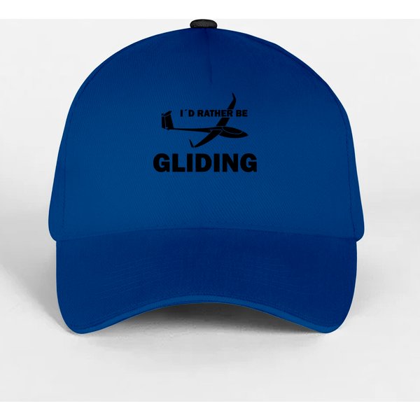 Rather Be Gliding Glider Pilot Soaring Baseball Caps-image