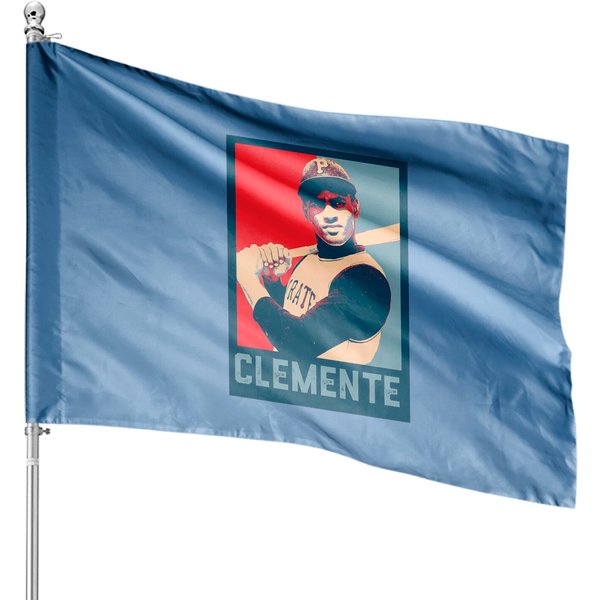 Roberto Clemente Classic House Flags-image