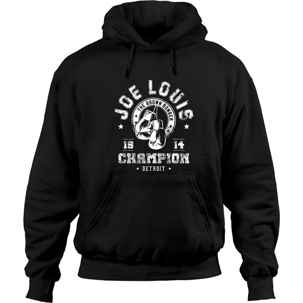 Joe Louis - The Brown Bomber - Joe Louis - Hoodies-image