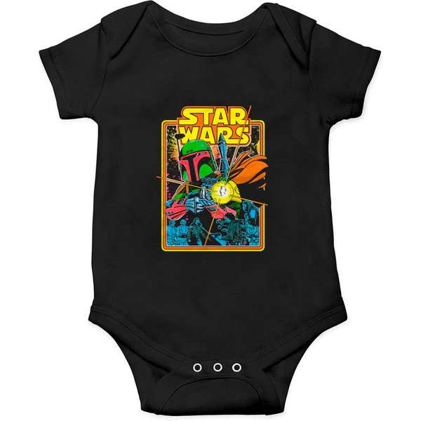 Boba Fett Fires Onesies
