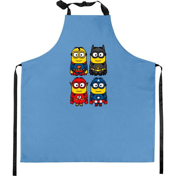 Minions Heroes - Minions Funny - Kitchen Aprons-image