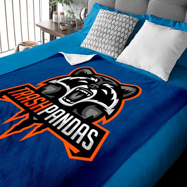 Team Trash Pandas Baby Blankets-image