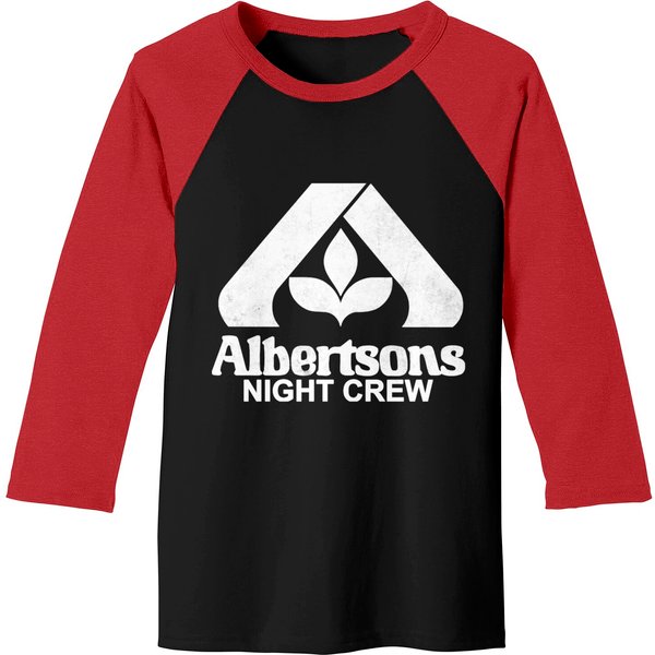 Albertsons Night Crew Baseball Tees-image