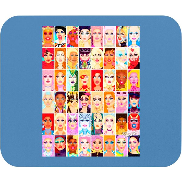 Drag Queen Royalty - Rupauls Drag Race - Mouse Pads-image