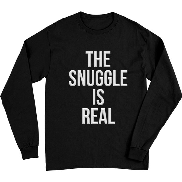 The Snuggle Is Real Long Sleeves-image