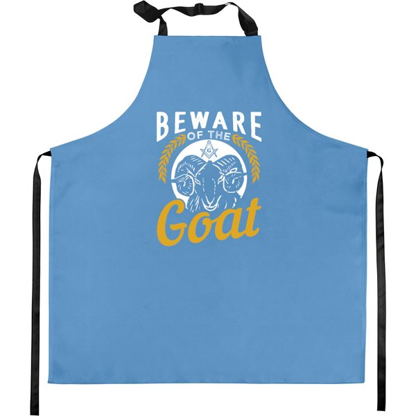 Masonic Goat Goat Kitchen Aprons-image