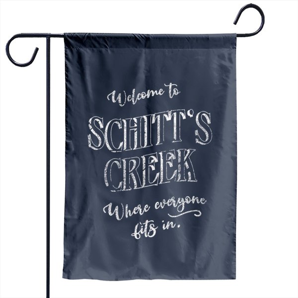 Welcome To Schitt S Creek Garden Flags-image
