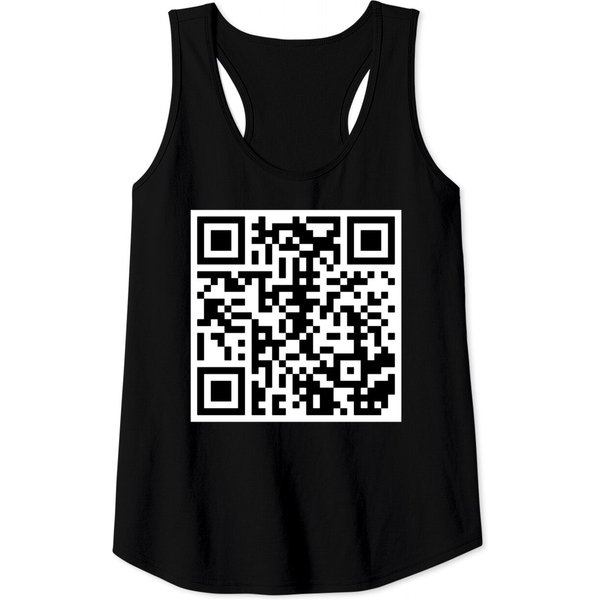 Qr Rick Rolled - Meme - Tank Tops-image