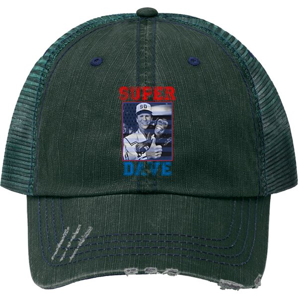 Super Dave - Super Dave Osborne Print Trucker Hats-image