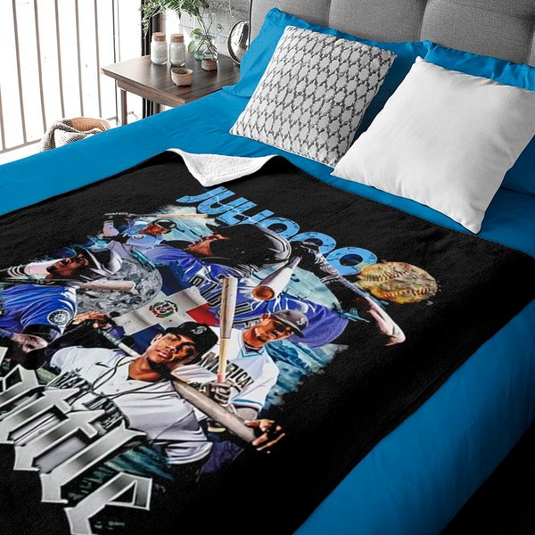 Julio Rodriguez Baby Blankets, Baseball Gifts-image
