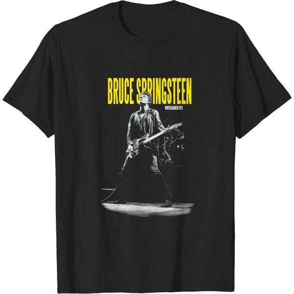 Bruce Springsteen T-Shirt - Winterland Ballroom Guitar - Unisex Official Licensed Design-image