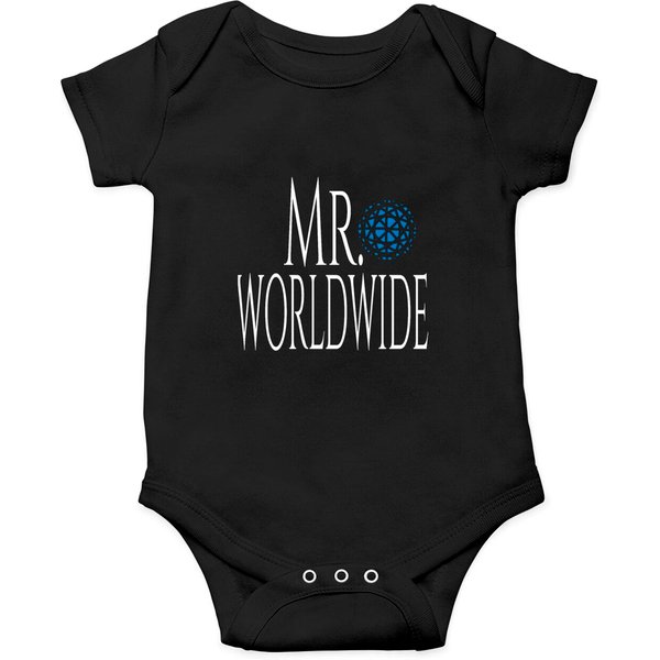 Mr. Worldwide- Pitbull- Pit Bull Onesies-image