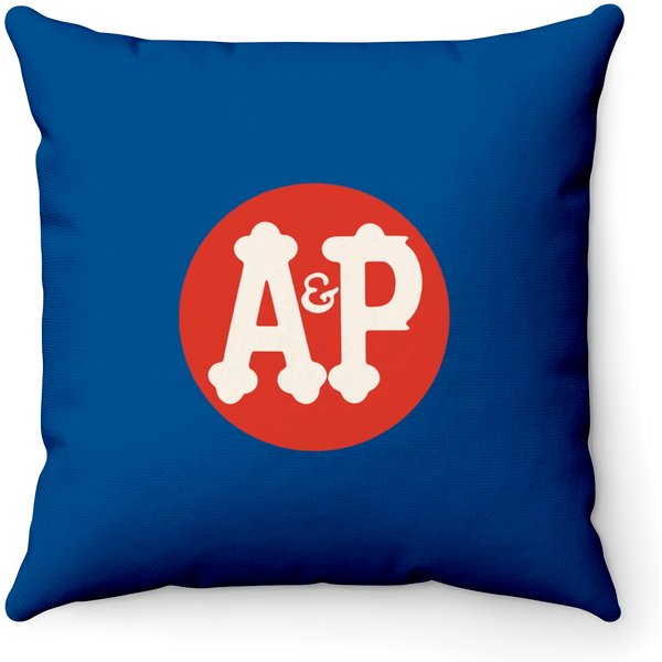 A&Amp;P Grocery Store - Ap Grocery Store - Throw Pillows-image