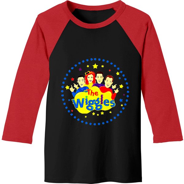 The Wiggles Band Rock - The Wiggles Band Rock - Baseball Tees-image