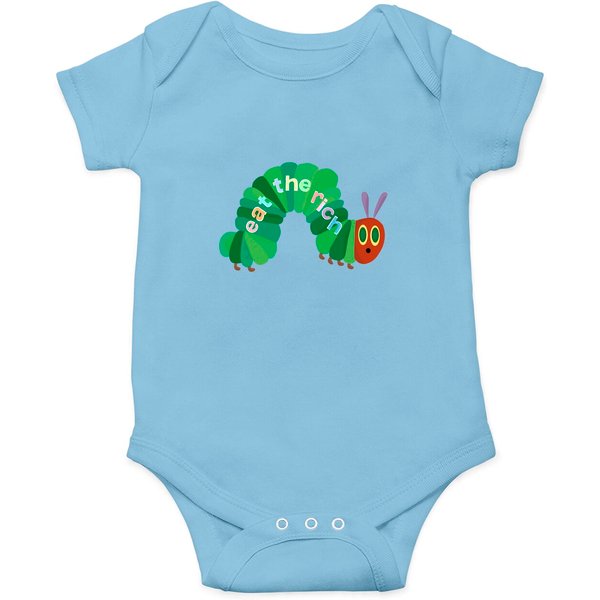 Eat The Rich Hungry Caterpillar Classic Onesies-image