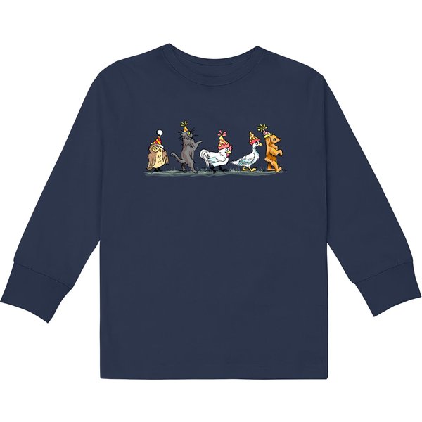 Party Parade - Little Bear - Kids Long Sleeve T-Shirts-image