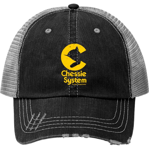 The Chessie System - Railroad Print Trucker Hats-image
