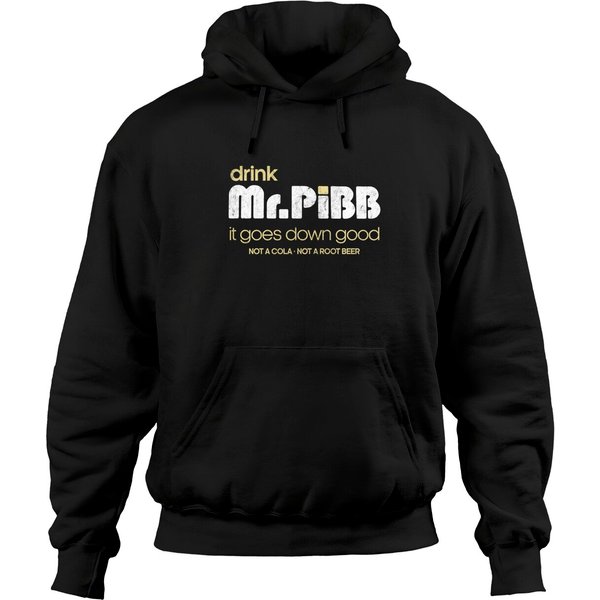 Drink Mr Pibb // Vintage 80S Distressed Style - Soda Pop - Hoodies-image