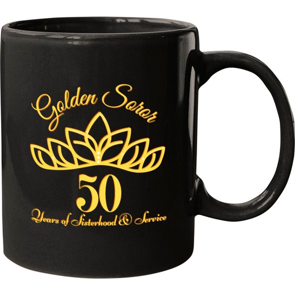 Golden Soror -50 Years Of Sisterhood & Service Aka Mugs
