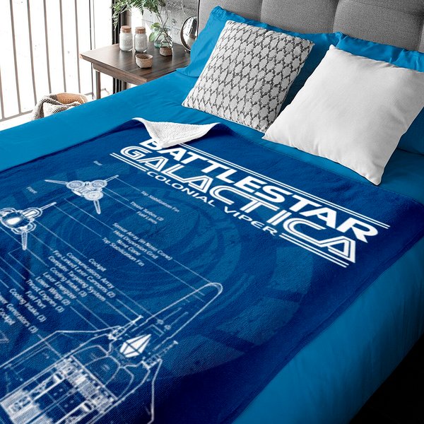 Battlestar Galactica Colonial Viper Baby Blankets-image
