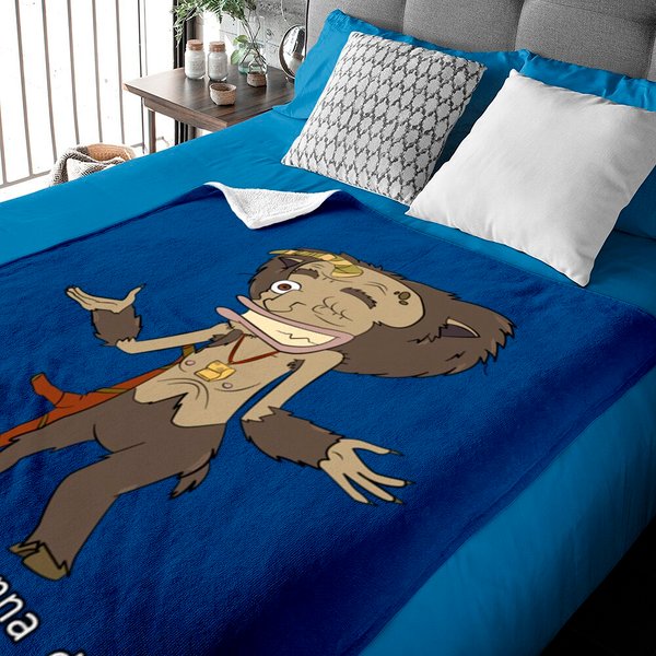 Hormone Rick - Big Mouth - Baby Blankets-image
