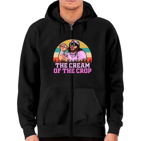 Macho Man The Cream Of The Crop - The Cream Of The Crop - Zip Hoodies-image
