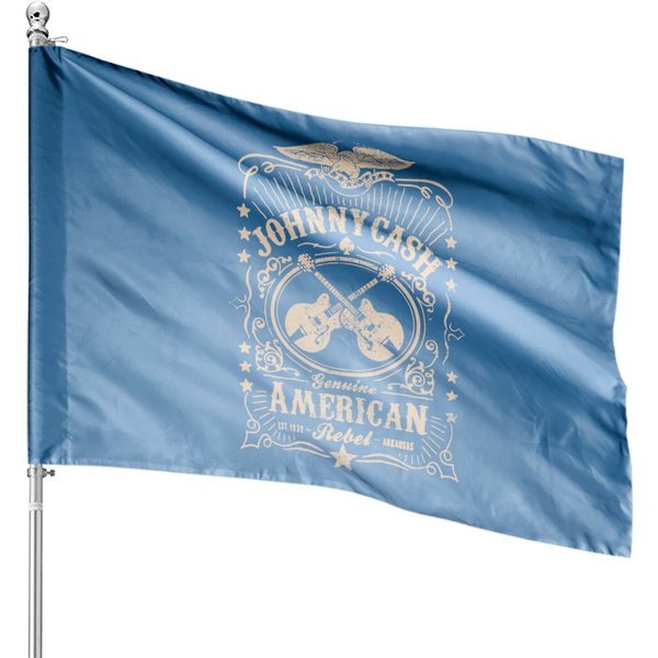 Johnny Cash Official Licensed House Flags-image