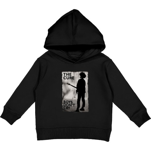 The Cure Boys Don't Cry Bw Robert Smith Rock Tee Kids Pullover Hoodies-image