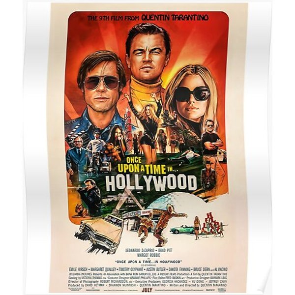 Once Upon A Time... In Hollywood Premium Matte Vertical Poster-image