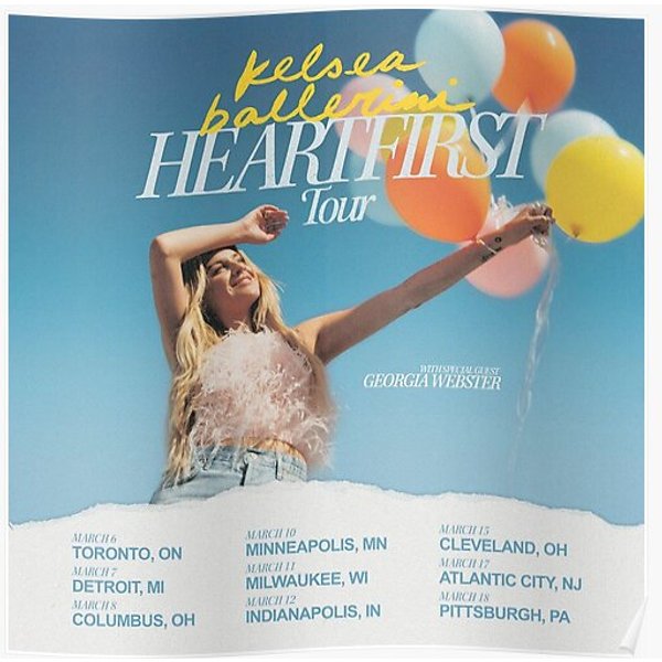 Kelsea Ballerini: Heartfirst Tour - Kelsea Ballerini Premium Matte Vertical Poster-image