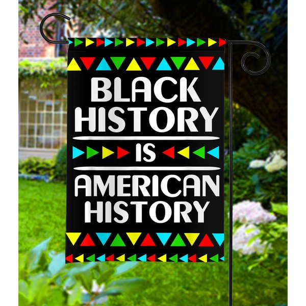 Black Pride Black History Is American History Flag, Blm Flag-image