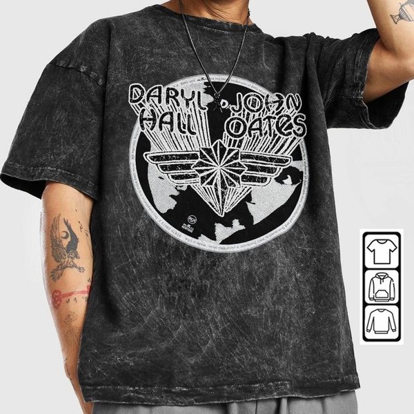 Hall And Oates Band Music Shirt, Rock Band-image