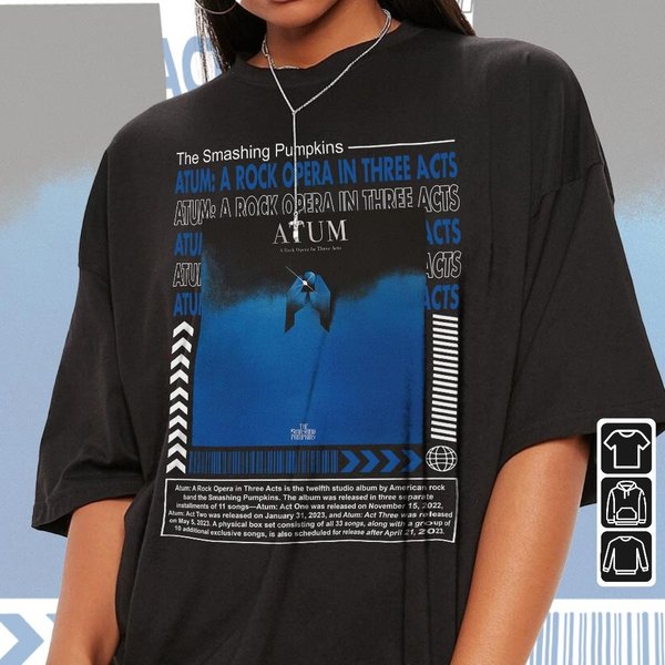 The Smashing Pumpkins Music Shirt K1, Atum A Rock Opera In Three Acts Album-image