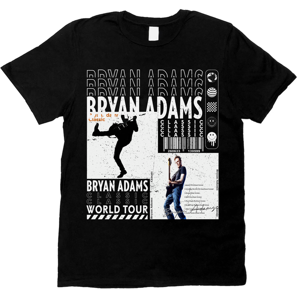 Bryan Adams Music Shirt, Vintage 90S Bryan Adams So Happy It Hurts Tour 2023-image