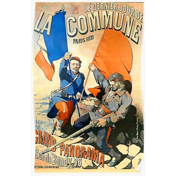 Paris Commune 1871 Premium Matte Vertical Poster-image
