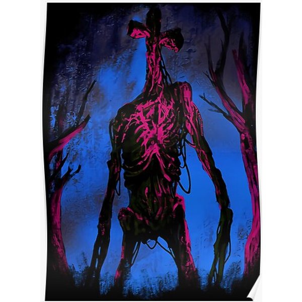 Siren Head Premium Matte Vertical Poster-image