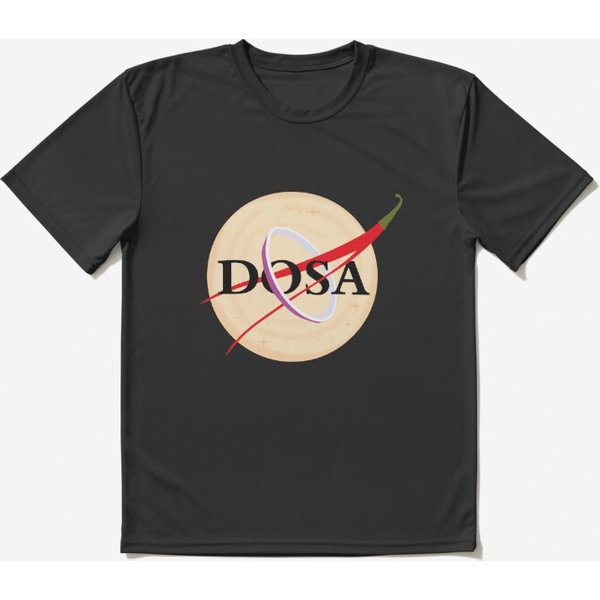 Dosa - Nasa Logo | Active T-Shirt-image