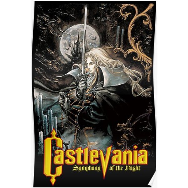 Symphony Of The Night Coverart Premium Matte Vertical Poster-image