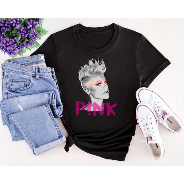 P!Nk Pink Singer Summer Carnival 2023 Tour T-Shirt, Trustfall Album Shirt, Pink Tour Shirt-image