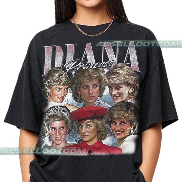 Diana Princess Vintage T-Shirt-image