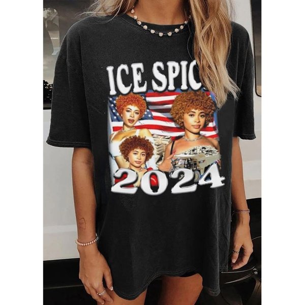 Vintage Ice Spice Shirt, Ice Spice 2024 T-Shirt-image