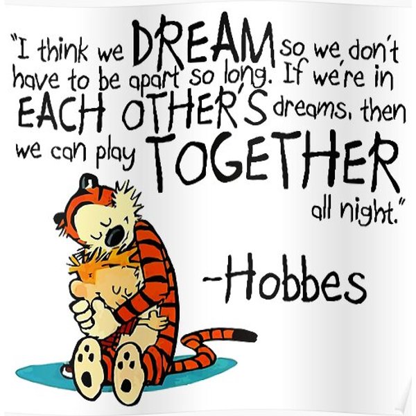 Calvin Hobbes Premium Matte Vertical Poster-image