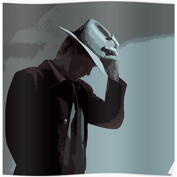 Raylan Givens 3 Premium Matte Vertical Poster-image